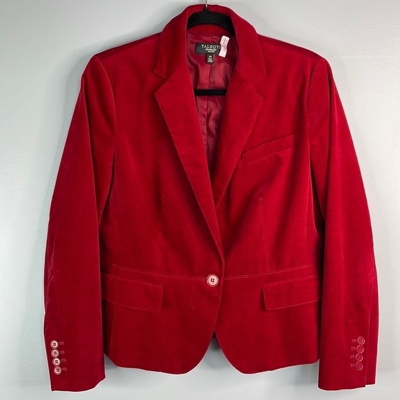 Talbots Red Blazer - Picture 9 of 9